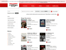 Tablet Screenshot of margenlibros.com